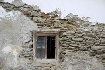 Old Window / Farmhouse, Osttirol, Tyrol, Austria