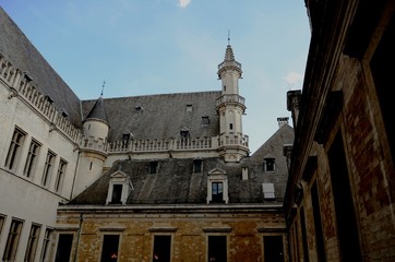 Fototapeta na wymiar Extérieurs de l’Hôtel de Ville de Bruxelles (Belgique)