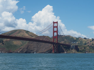 Beautiful view of Golden Gate Bridge