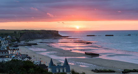 Mulberry Harbour at Arromanches