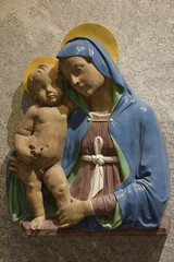 vierge &agrave; l'enfant