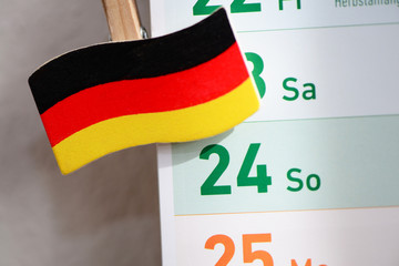 Bundestagswahl Kalender