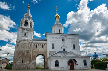 Orthodox monastery in Bogolyubovo,