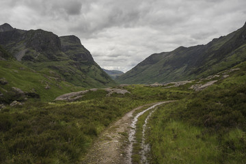 Fototapeta premium Glencoe valley