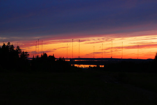 VLF Transmitter Cutler, Maine Navy Base 