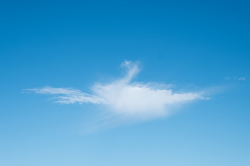 nuage ciel forme coton bleu blanc fond