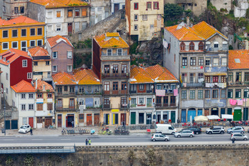 Porto. Aerial view of the city.