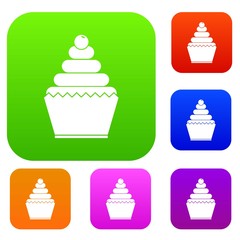 Cupcake set collection