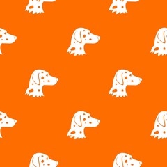 Dalmatians dog pattern seamless