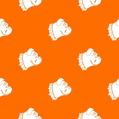 Bulldog dog pattern seamless