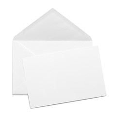 Envelope White and Card