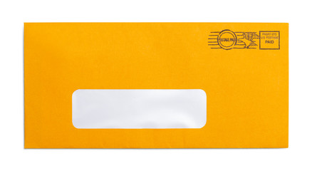 Envelope Yellow Long