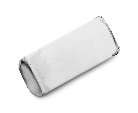Eraser White Used
