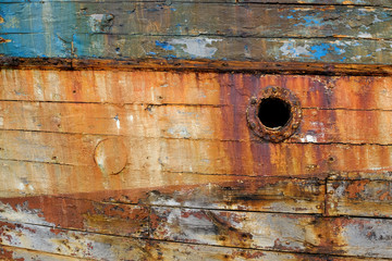 texture matière rouille bois vieux bateau pêcheur marin port