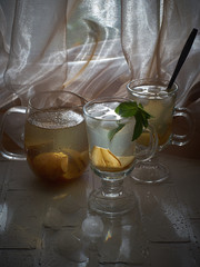 Pear compote.