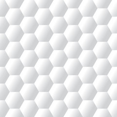 seamless honeycomb hexagonal padded pattern background
