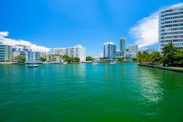 Fototapeta na wymiar Miami Beach Cityscape