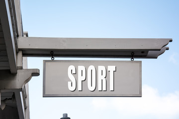 Schild 267 - Sport