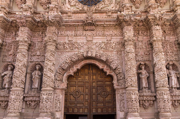Cathedral detail, Zacatecas, Mexio