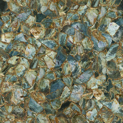 Agate Green with Gold