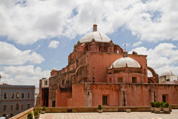 Zacatecas church, Mexico - obrazy, fototapety, plakaty