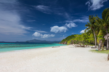 Beach in Palawan Island Philippines