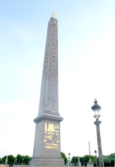 Obraz premium Obelisk of Concorde square, Paris