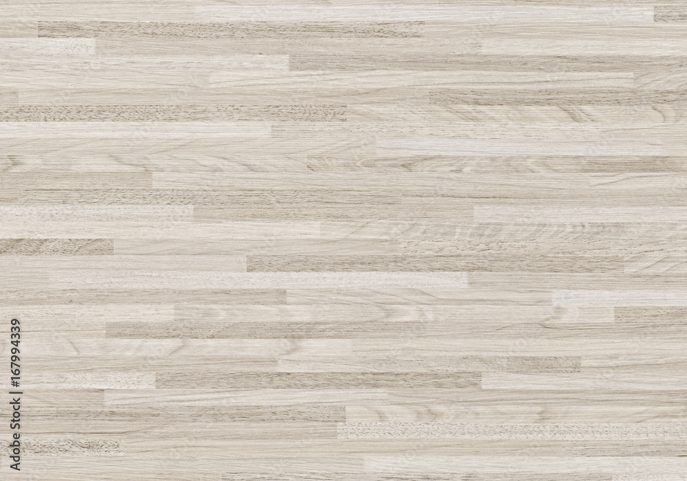 Wall mural white washed wooden parquet texture, Wood texture for design and decoration.