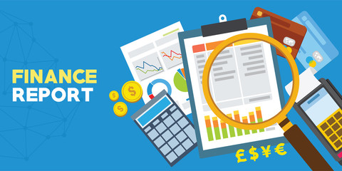 finance report and financial analysis