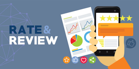 application rating and review from user