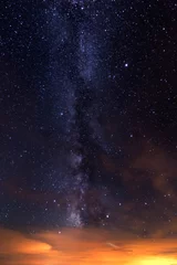 Rolgordijnen Milky way © estionx