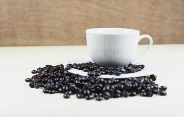 the coffee cup background