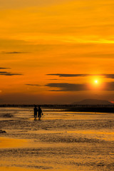Fototapeta premium sea sunset