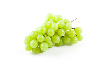 Green fresh ripe grapes