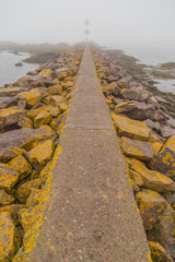 Stone Walkway to Lighthouse - 168012517
