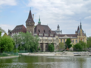 Obraz premium Vajdahunyad Castle in Budapest