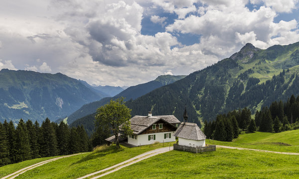 Cabin and Chapel Matschwitz Montafon
