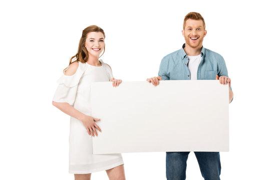 Couple With Placard