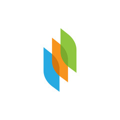  business abstract logo