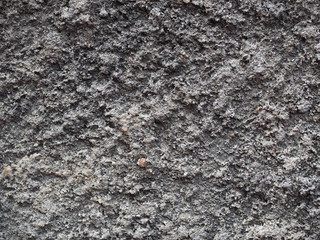 Grungy grainy texture stucco plaster abstract art fine detailed grey cement wall, close up