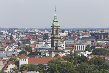 berlin germany cityscape from above