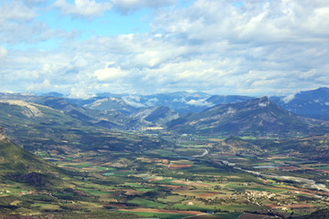 Obraz premium French Alps from the Chabre