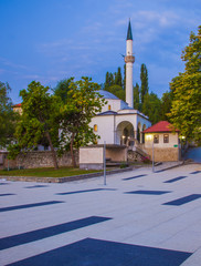 Husejnia Mosque in Gradacac, Bosnia and Herzegovina