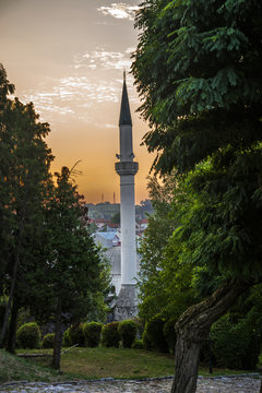 Husejnia Mosque in Gradacac, Bosnia and Herzegovina