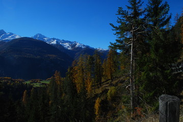 Herbst in den Bergen
