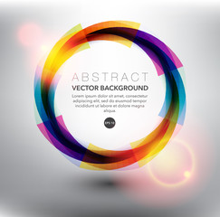 Abstract vector background. Colorful geometric background. Can be used for poster, brochure, flyer and advertisement material. Vector illustration. Eps10.