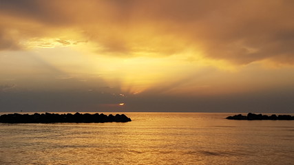 Fototapeta premium ALBA SUL MARE