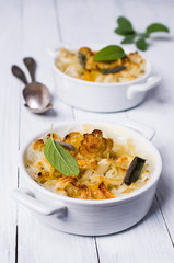 Casserole with pasta
