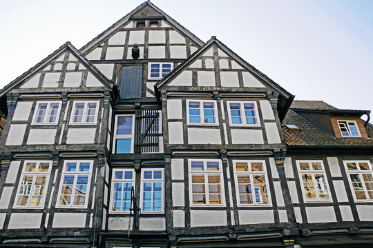 Fachwerk in Dannenberg in Niedersachsen