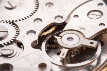 Detail of watch machinery 